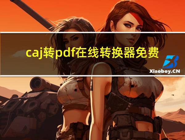 caj转pdf在线转换器免费网页版的相关图片