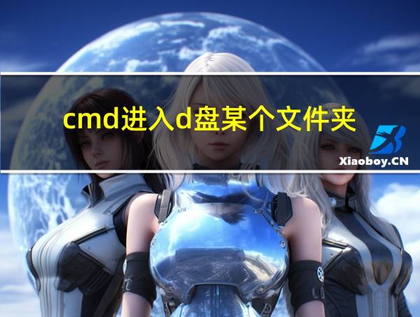 cmd进入d盘某个文件夹的相关图片