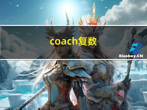 coach复数的相关图片