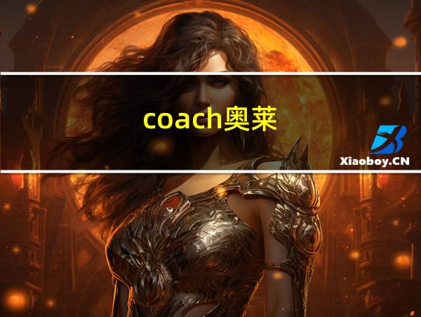 coach奥莱的相关图片