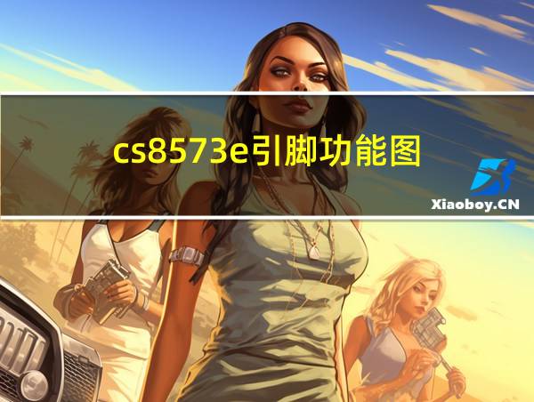 cs8573e引脚功能图的相关图片