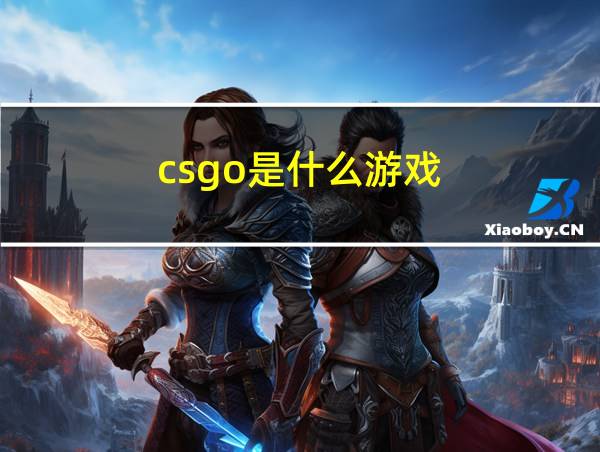 csgo是什么游戏的相关图片