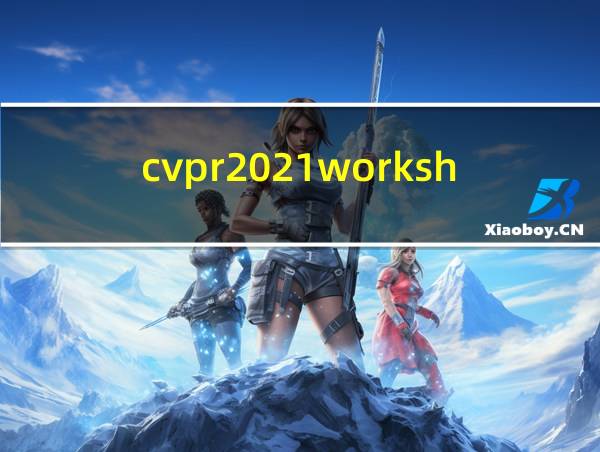 cvpr2021workshop的相关图片