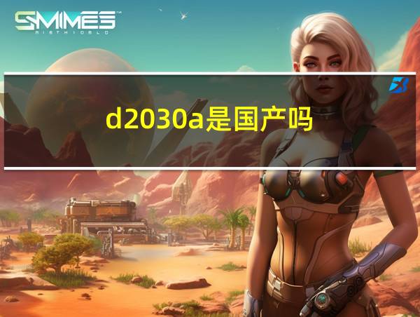 d2030a是国产吗的相关图片