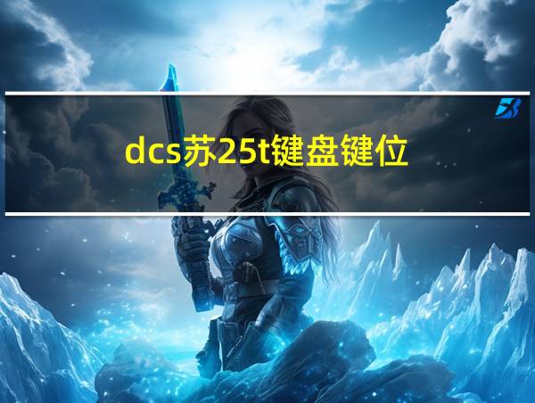 dcs苏25t键盘键位的相关图片