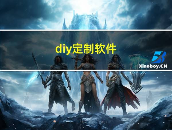 diy定制软件的相关图片