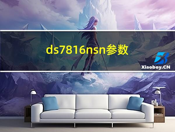 ds7816nsn参数的相关图片