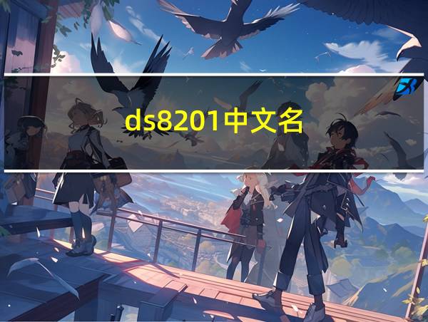 ds8201中文名的相关图片