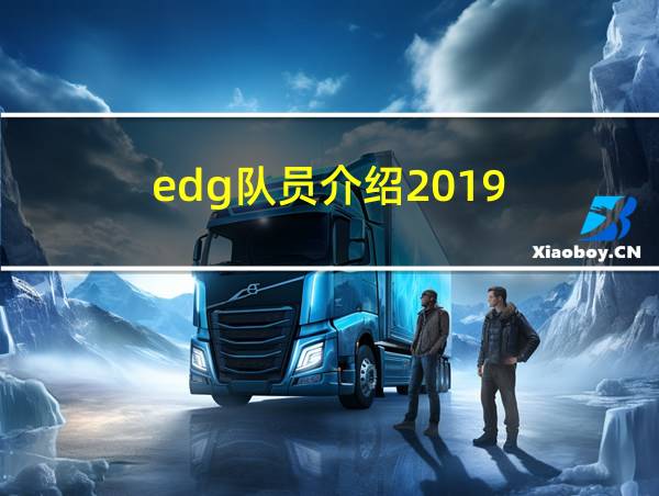 edg队员介绍2019的相关图片