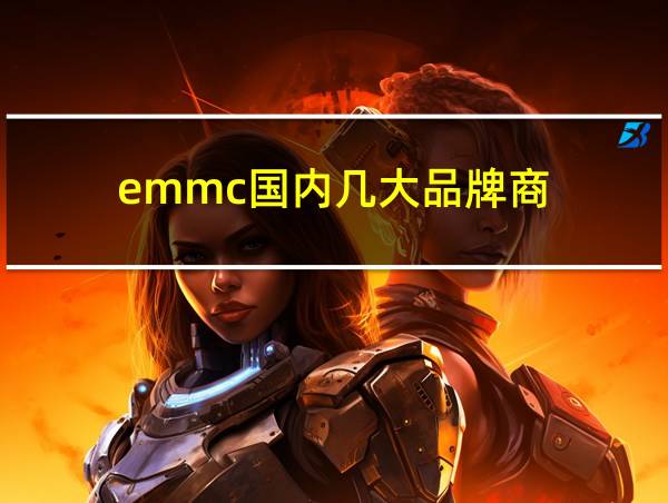 emmc国内几大品牌商的相关图片