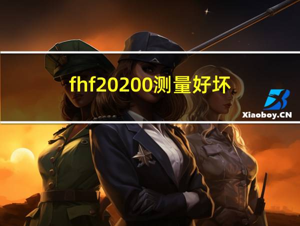 fhf20200测量好坏的相关图片