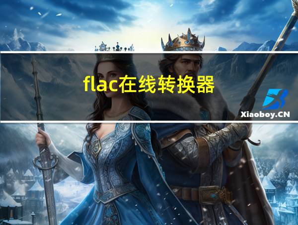 flac在线转换器的相关图片