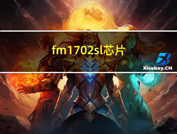 fm1702sl芯片的相关图片