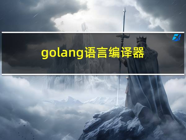 golang语言编译器的相关图片