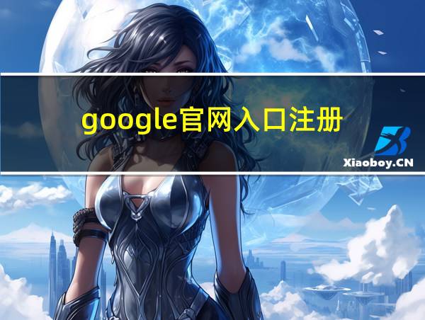 google官网入口注册的相关图片