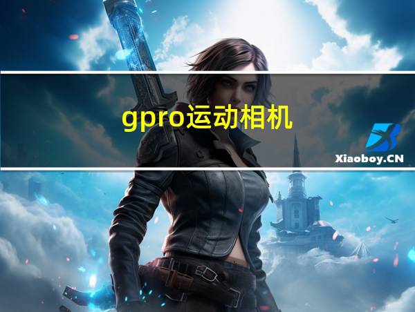 gpro运动相机的相关图片