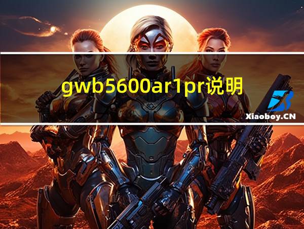 gwb5600ar1pr说明书的相关图片