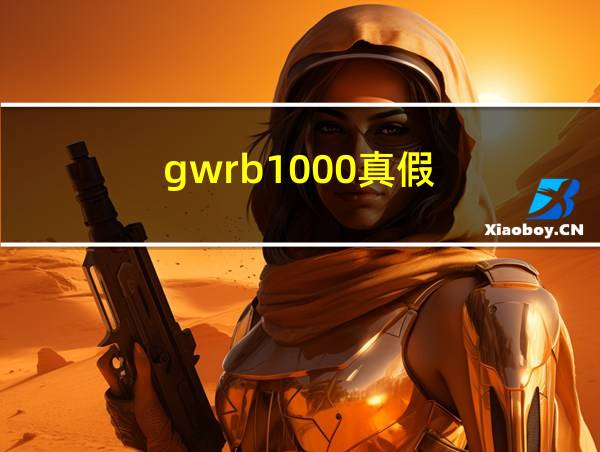 gwrb1000真假的相关图片