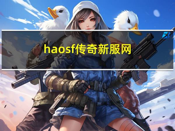 haosf传奇新服网的相关图片