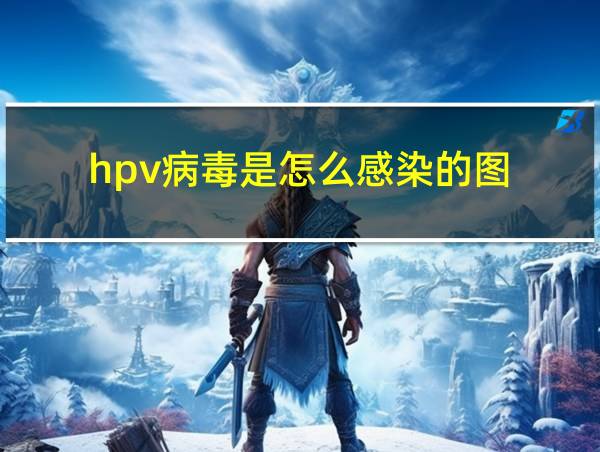 hpv病毒是怎么感染的图的相关图片