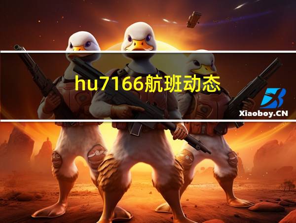 hu7166航班动态的相关图片