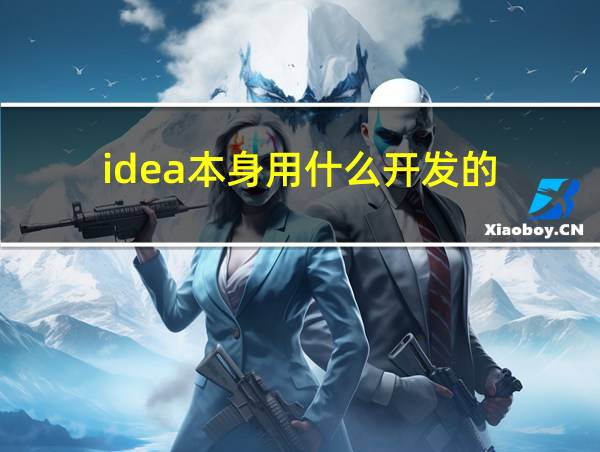 idea本身用什么开发的的相关图片