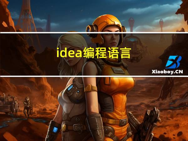 idea编程语言的相关图片