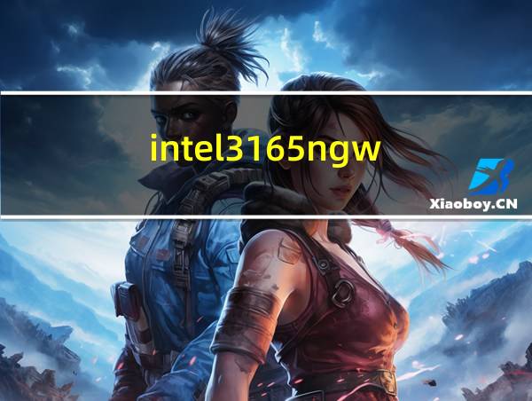 intel3165ngw的相关图片