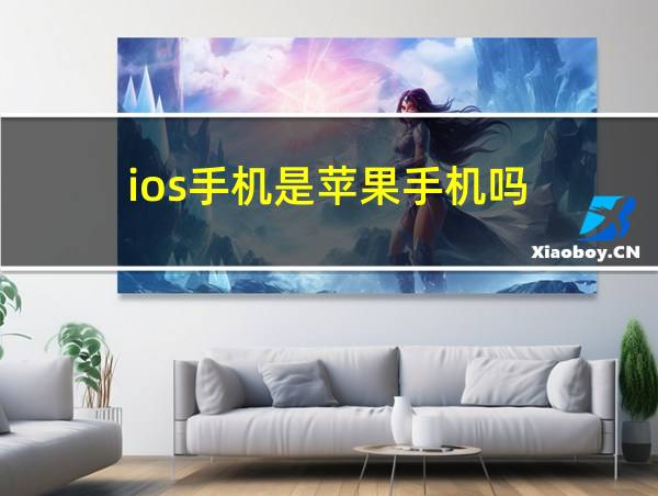 ios手机是苹果手机吗的相关图片