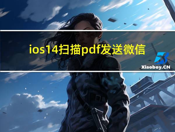 ios14扫描pdf发送微信的相关图片