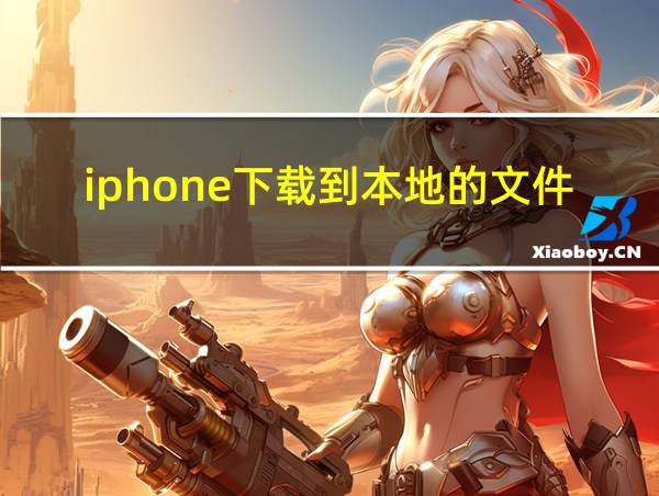 iphone下载到本地的文件的相关图片