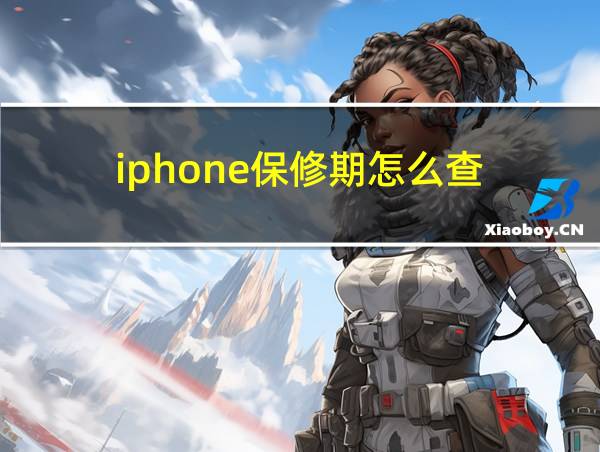 iphone保修期怎么查的相关图片