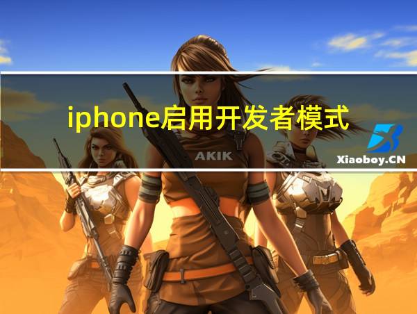 iphone启用开发者模式的相关图片