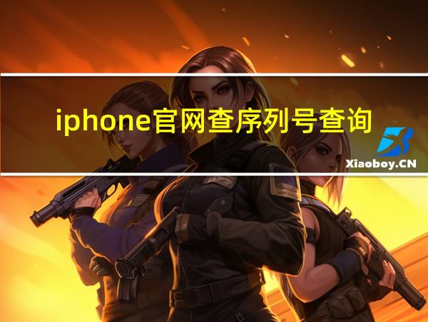 iphone官网查序列号查询的相关图片