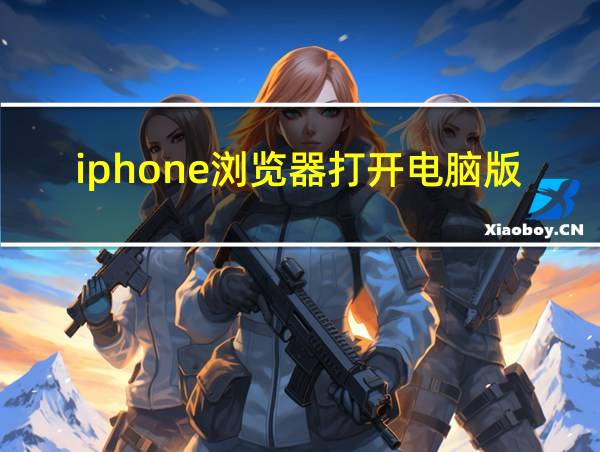 iphone浏览器打开电脑版网页的相关图片