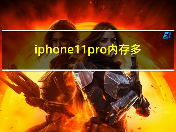 iphone11pro内存多大的相关图片