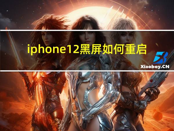 iphone12黑屏如何重启的相关图片