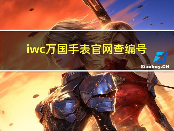 iwc万国手表官网查编号的相关图片