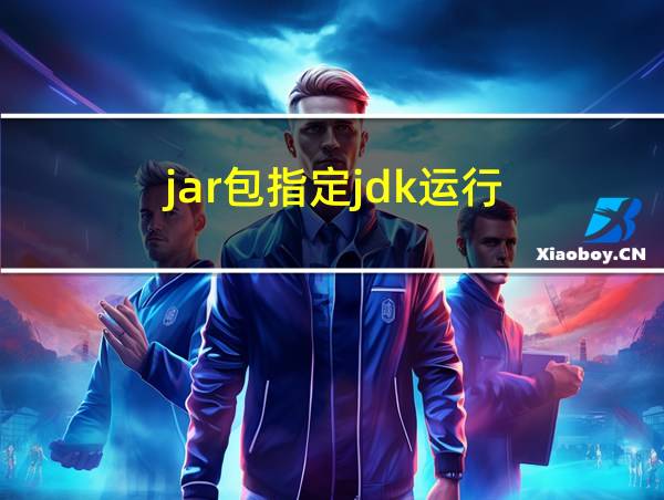 jar包指定jdk运行的相关图片