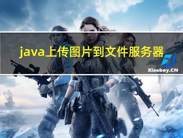 java上传图片到文件服务器的相关图片