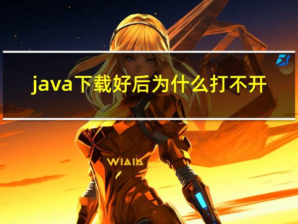 java下载好后为什么打不开的相关图片