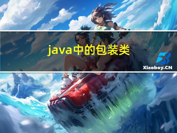 java中的包装类的相关图片