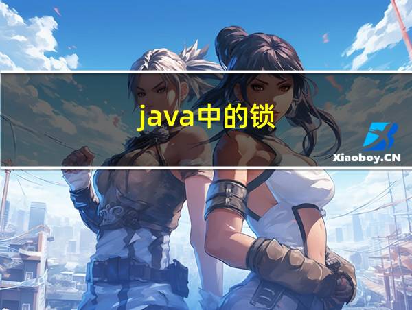 java中的锁的相关图片