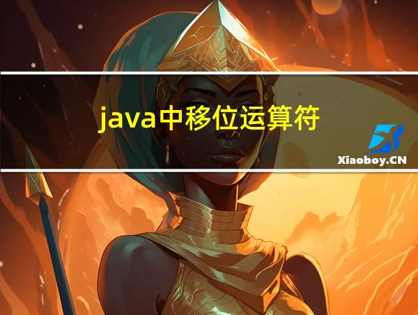 java中移位运算符的相关图片