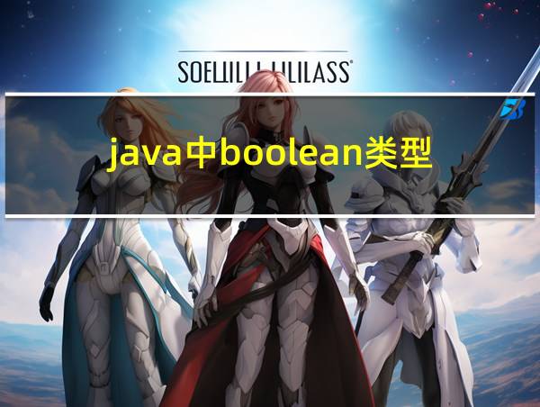 java中boolean类型的相关图片