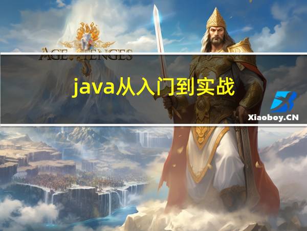 java从入门到实战的相关图片