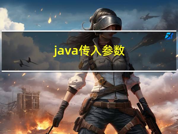 java传入参数的相关图片