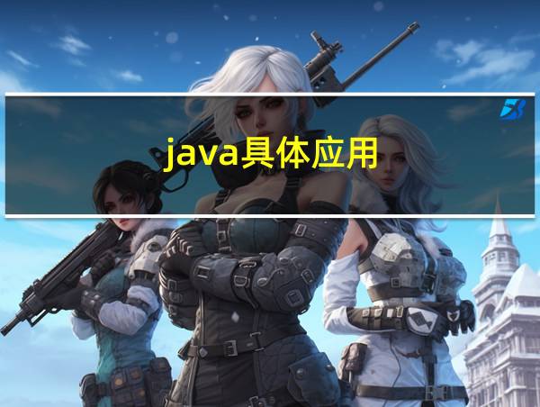 java具体应用的相关图片