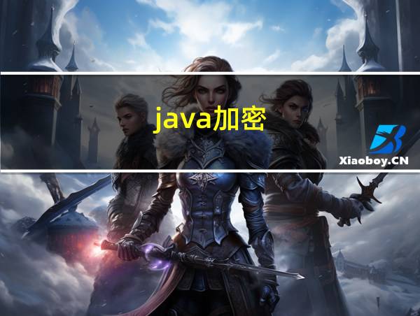 java加密的相关图片