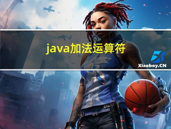 java加法运算符的相关图片